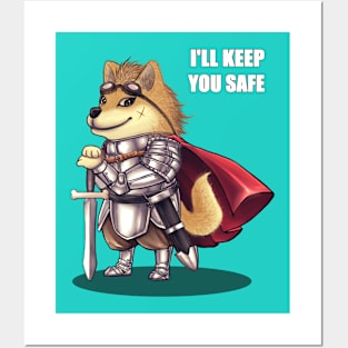 Doge Warrior Posters and Art